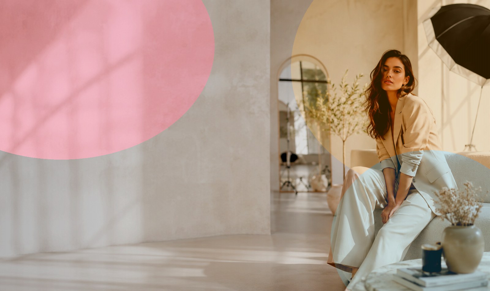 Портретная зона фотостудии Delera Studio